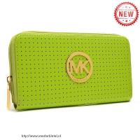 michael kors geperforeerd logo groot groen portefeuilles Tassen Winkel u8j2w814